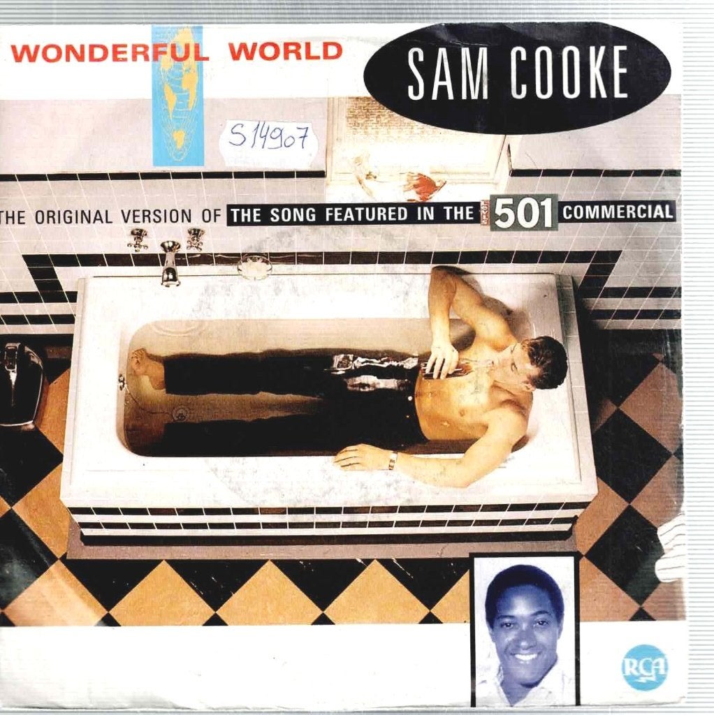 Vinyl, 7"  /  Sam Cooke – Wonderful World, CD & DVD, Vinyles | Autres Vinyles, Autres types, Autres formats, Enlèvement ou Envoi