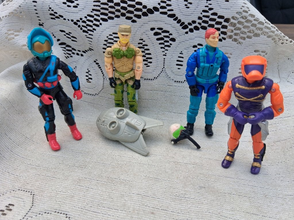 Figurines Lot GI Joe des années 1980, Envoi