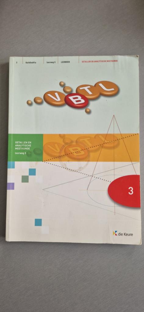 VBTL 3 - VVKSO - leerboek getallen en analytische meetkunde, Enlèvement ou Envoi, Néerlandais