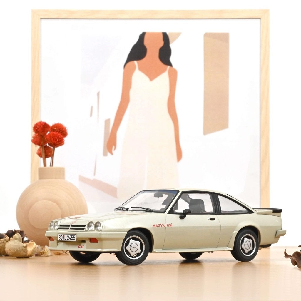 1985 Opel Manta B GSI Exclusive Platin Metallic Norev 1:18, Hobby en Vrije tijd, Ophalen of Verzenden, Nieuw, Auto, Norev