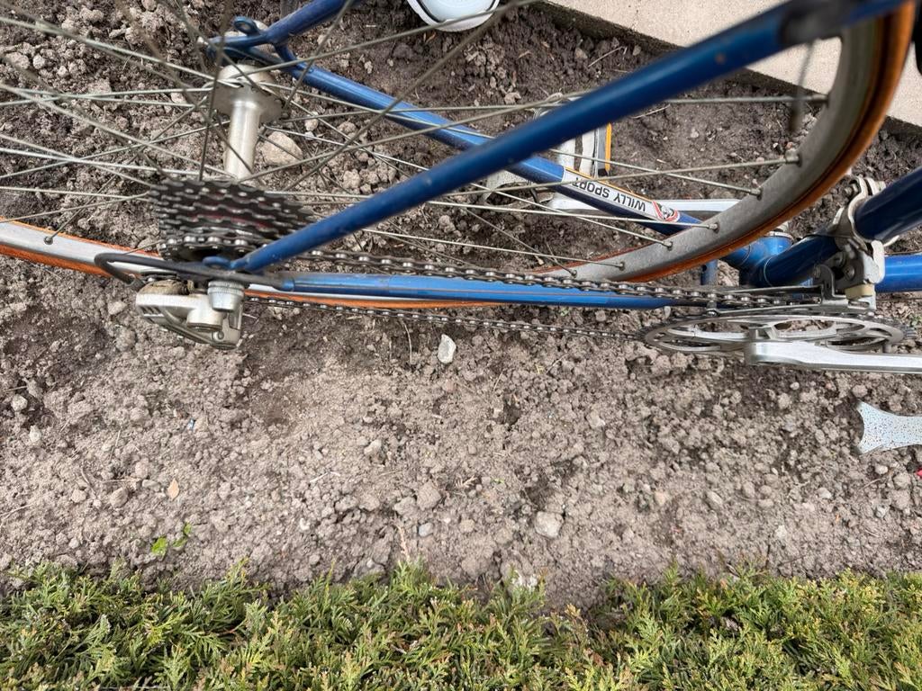 Retro koersfiets, Fietsen en Brommers, Ophalen, Gebruikt, 10 tot 15 versnellingen