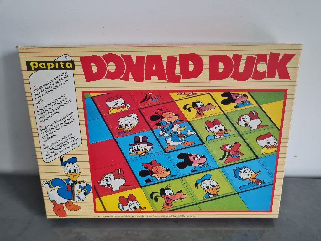 Gezelschapsspel - Donald Duck - Papita, Ophalen of Verzenden, Donald Duck