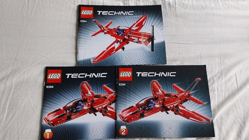 9394 - Lego Technic Jet Plane, Lego, Inclusief instructies, Ophalen of Verzenden, Zo goed als nieuw