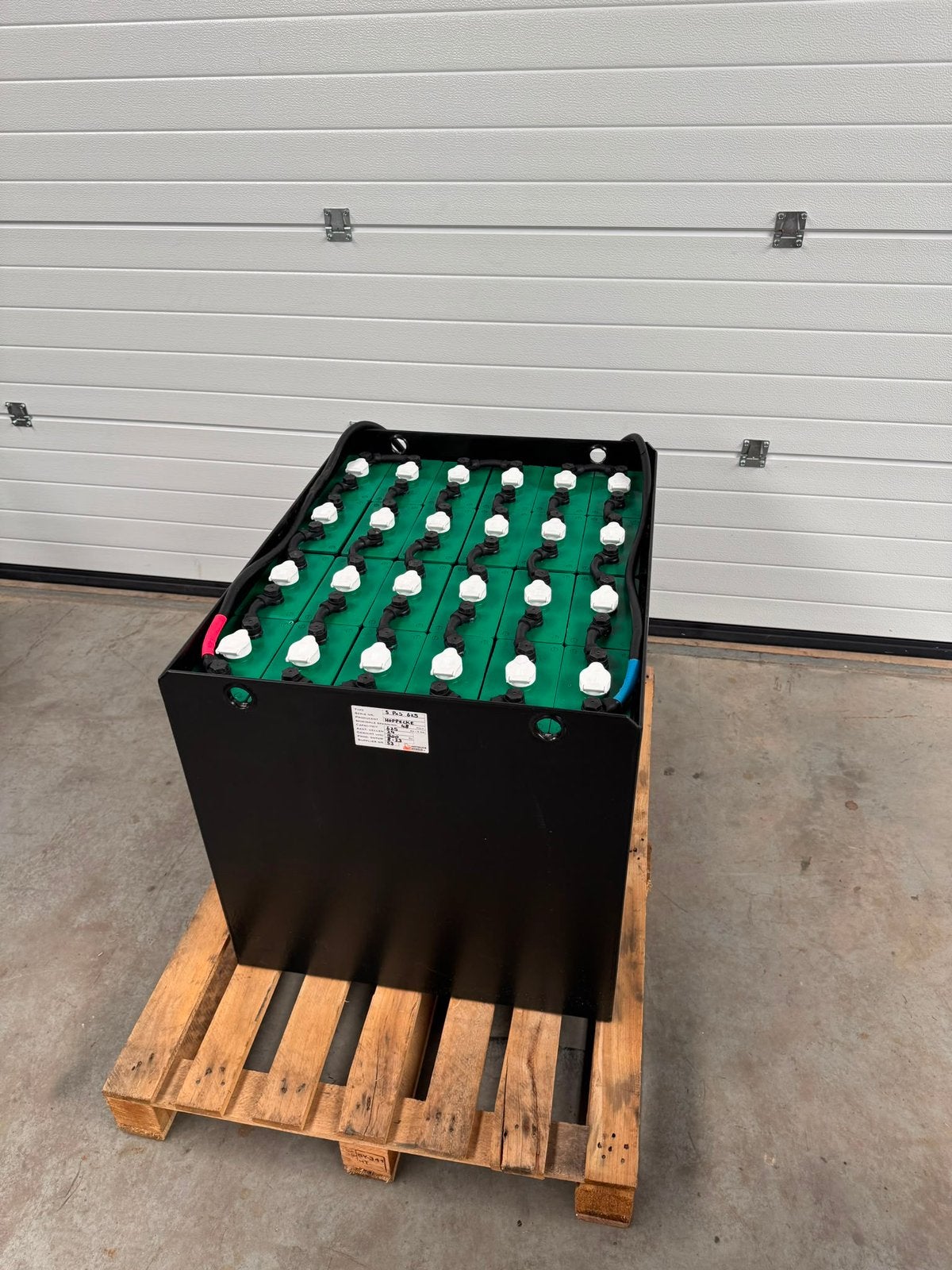 Heftruck accu 48v 625Ah 97% getest (in nieuwe container), Ophalen, Zo goed als nieuw, Oplaadbaar