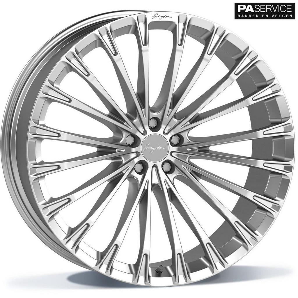 Nw 23 inch Silver Breyton LS3 breedset voor BMW X5 G05, Auto-onderdelen, -, -, Banden en Velgen, Nieuw