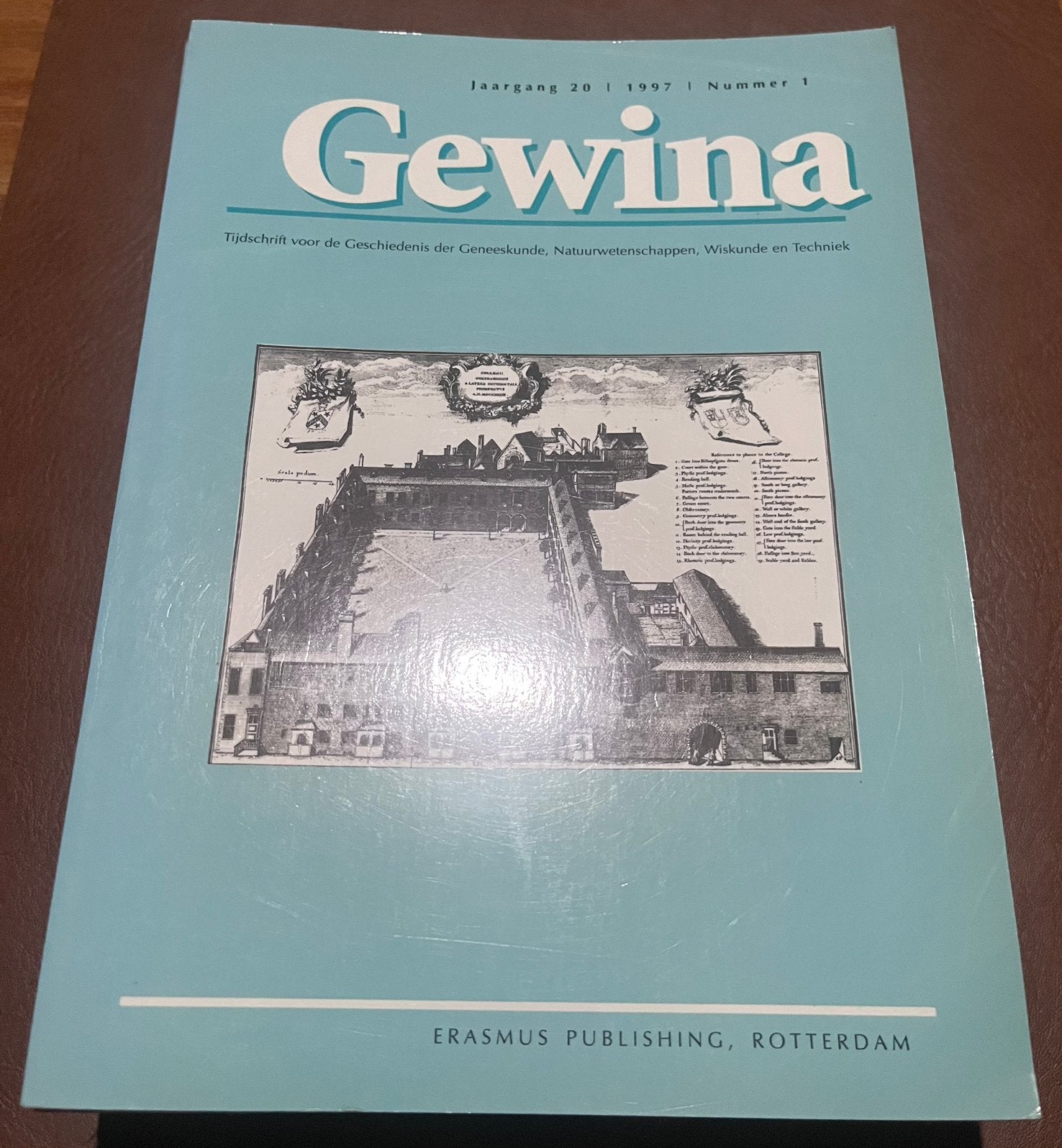 9 uitgaven - Gewina - Tijdschrift voor de geschiedenis der, Boeken, Ophalen of Verzenden, Gelezen, Wetenschap en Natuur