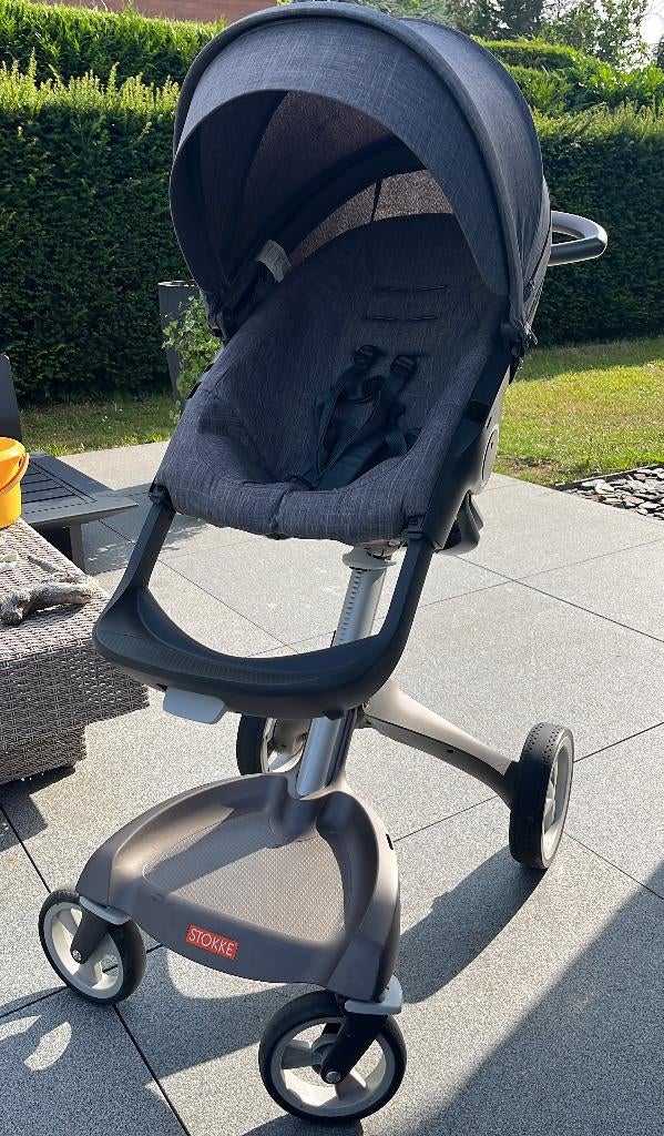 Landeau Stokke complet 4 en 1, Avec siège auto, Comme neuf, Enlèvement, Poussette