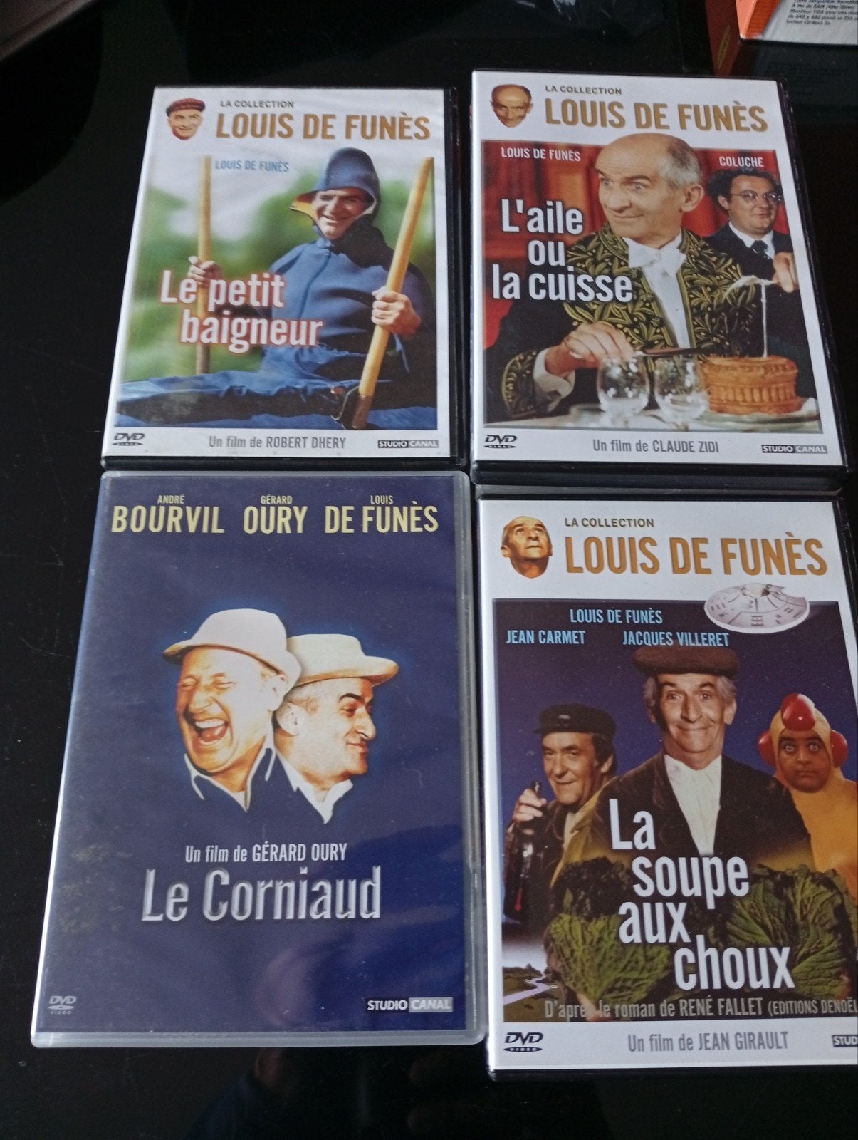 divers DVD Louis de Funès, Enlèvement ou Envoi