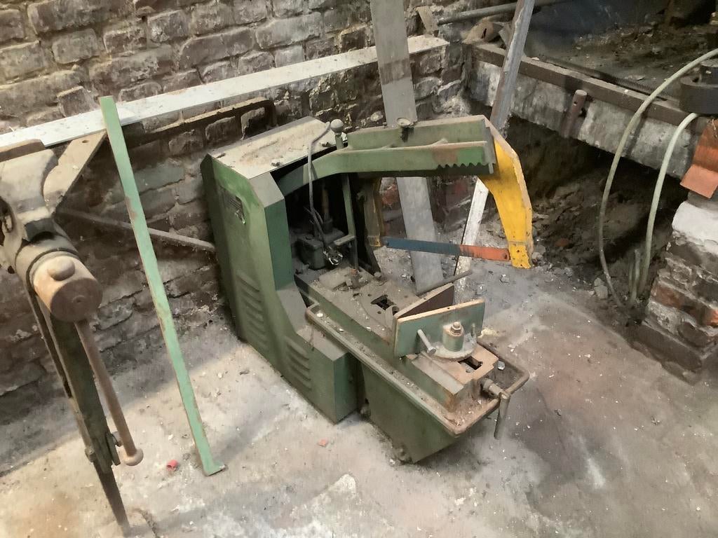 Zaagmachine, Ophalen, Gebruikt, IJzer