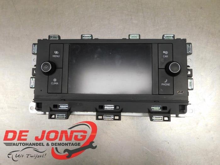 Navigatie Display van een Volkswagen Caddy, Gebruikt, -, Volkswagen, -