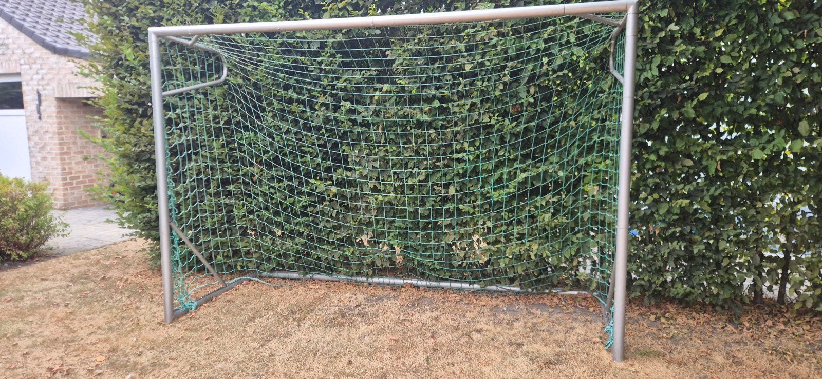 Aluminium voetbaldoel Calzio Champion 300, Sport en Fitness, Ophalen, Zo goed als nieuw