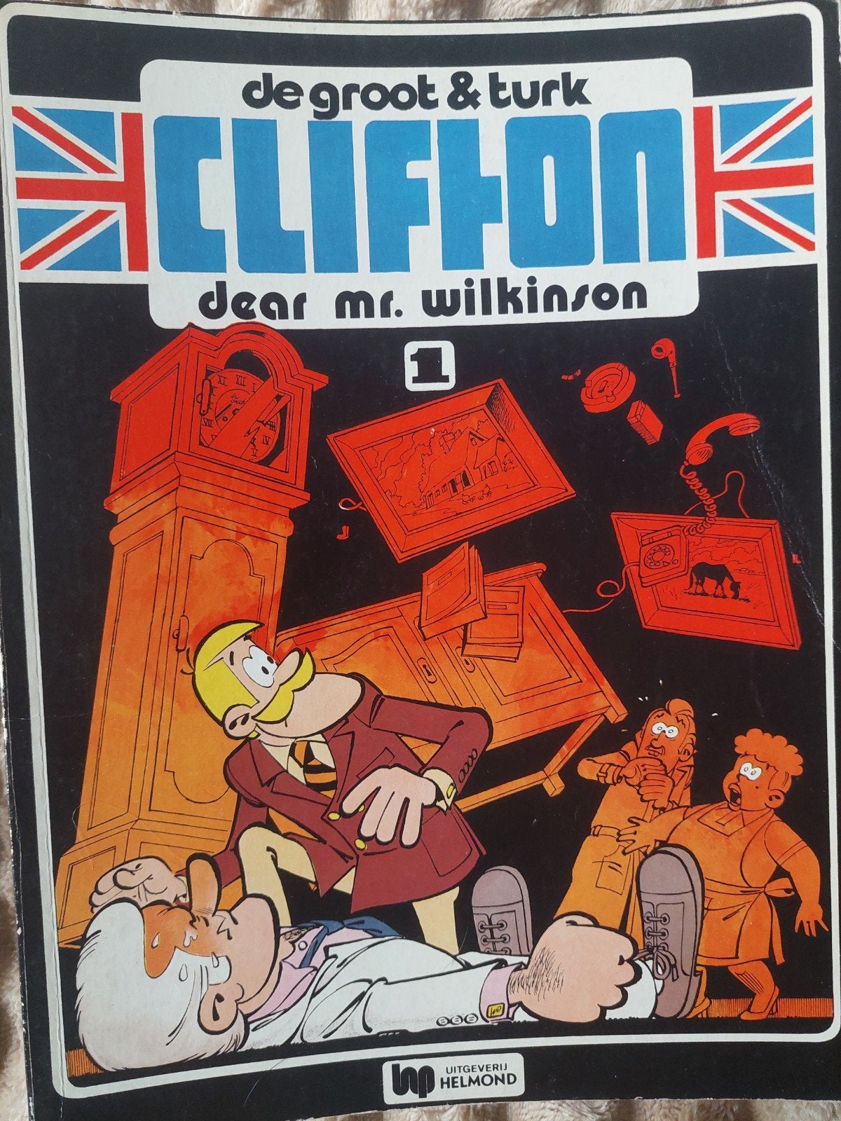 Strips De groot&turk CLIFTON, Meerdere comics, Ophalen, Gelezen