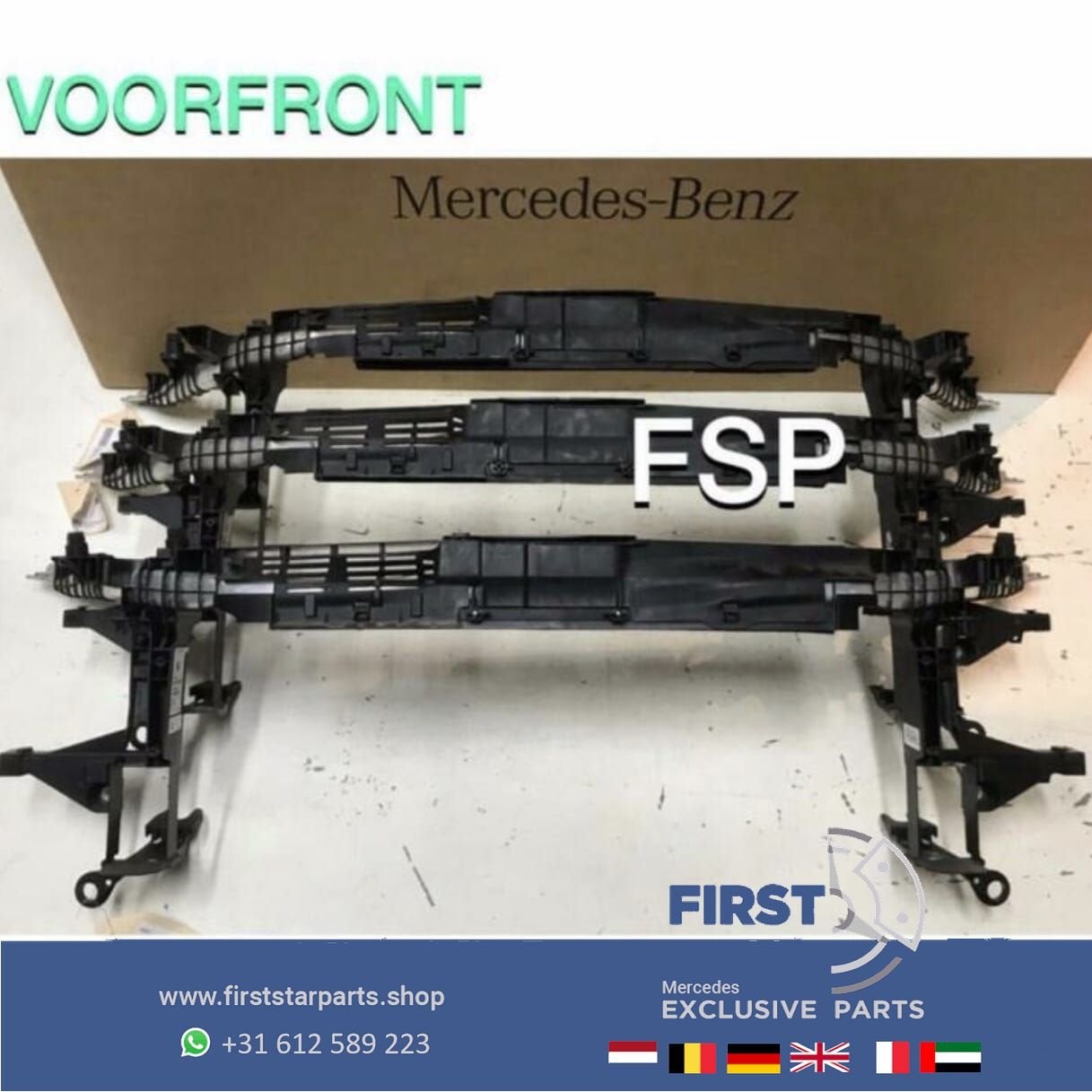 Voorfront Mercedes W176 A W246 B Front W117 CLA W156 GLA Kla, Utilisé, -, Avant, -