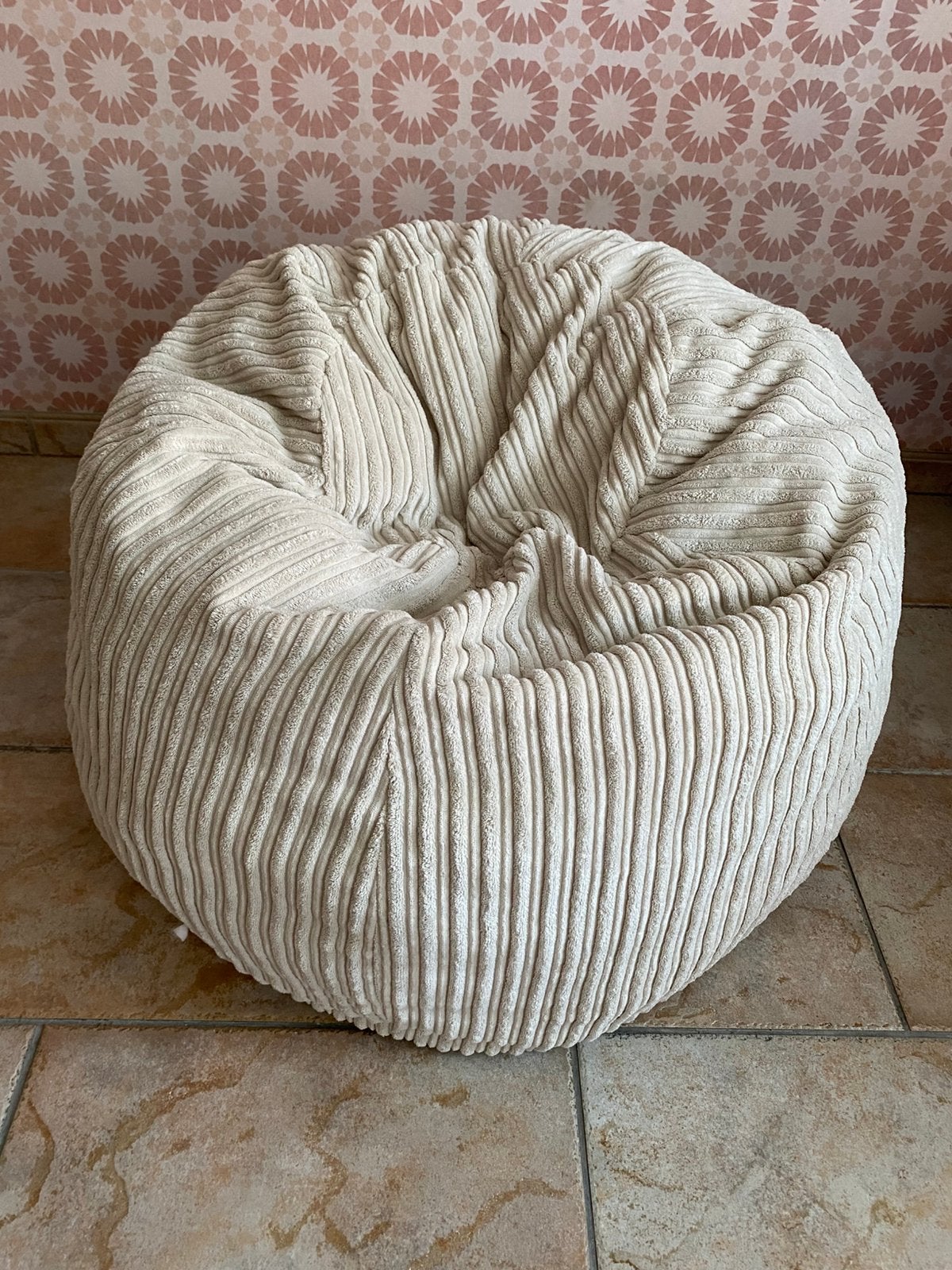 Kinder Klassieke Zitzak loungepug, Maison & Meubles, Sièges-poires, Enlèvement, Comme neuf, Pouf