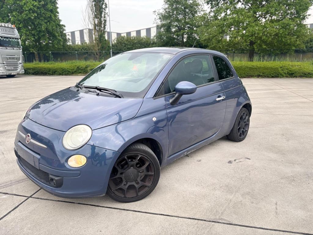 Fiat 500 2012 0.9i 164000 km leder airco pdc goede staat, Autos, Cuir, Euro 5, Achat, Particulier