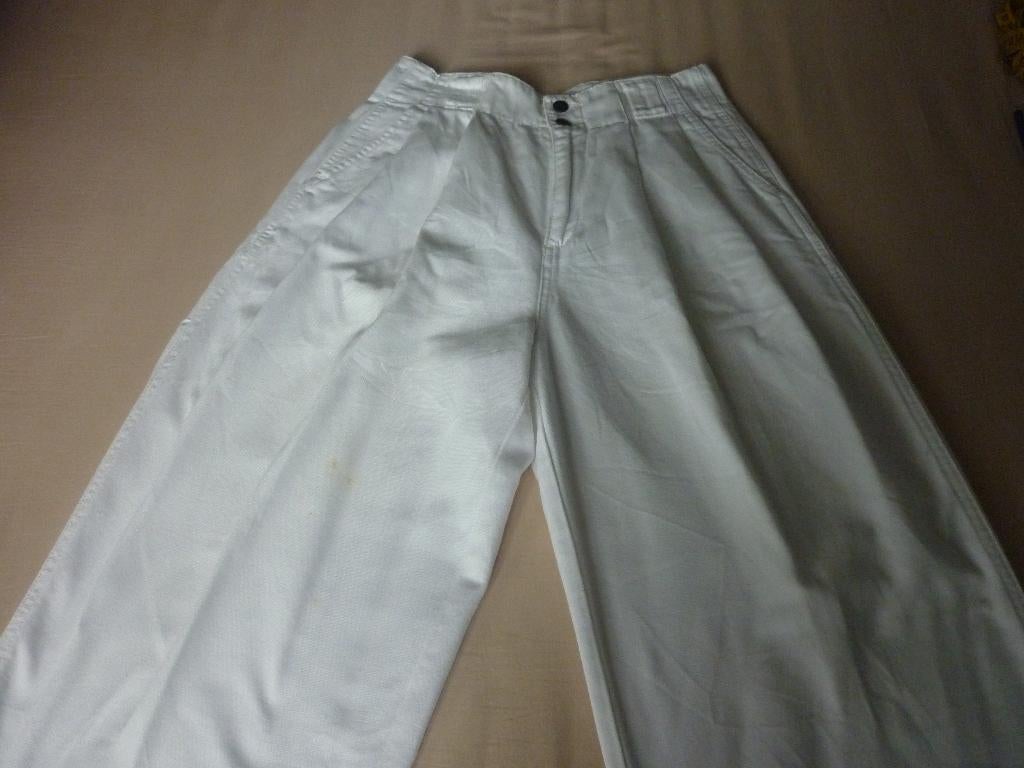 Wijde Broek Urban Outfitters, Wit, Ophalen of Verzenden, Zo goed als nieuw, Urban Outfitters