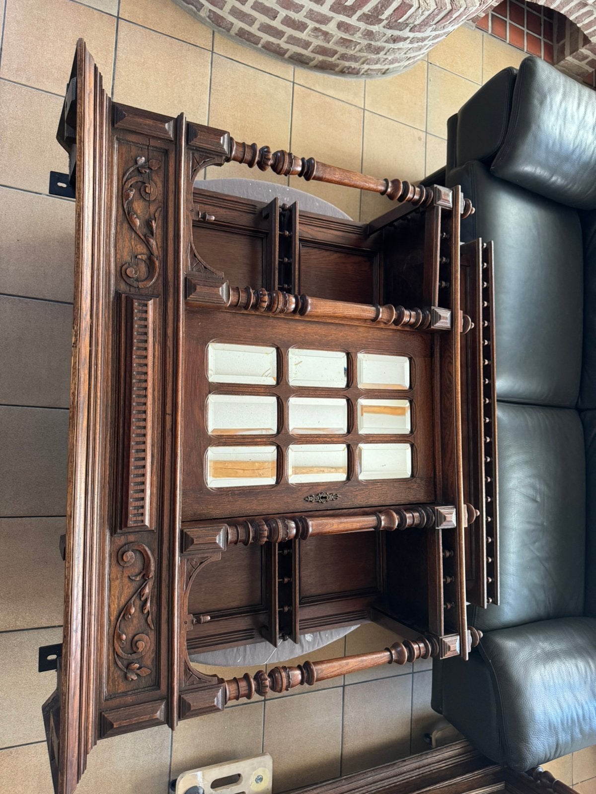 Antieken kast, Antiquités & Art, Antiquités | Meubles | Armoires, Enlèvement