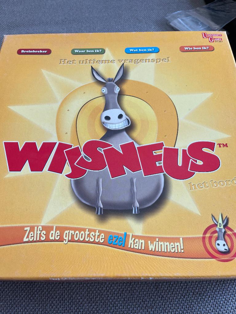 Gezelschapsspel wijsneus, Ophalen of Verzenden