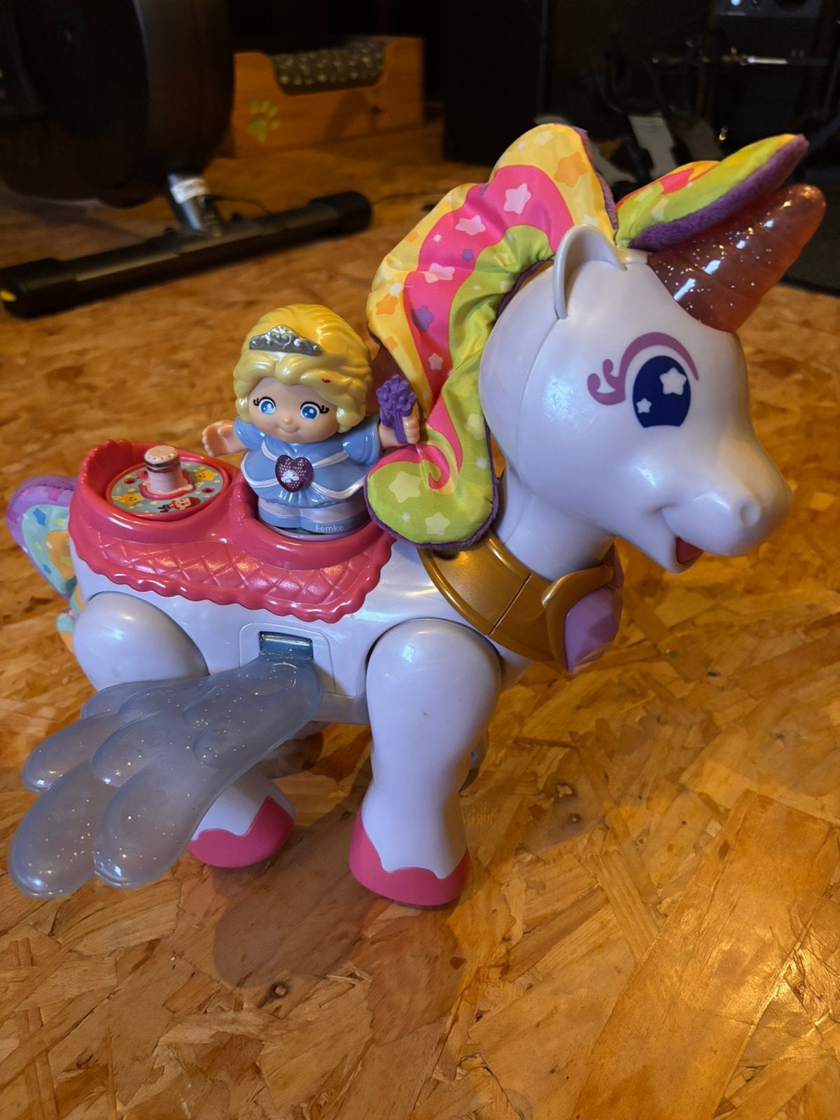 V-Tech Magische Eenhoorn, Kinderen en Baby's, Speelgoed | Vtech, Ophalen, Zo goed als nieuw