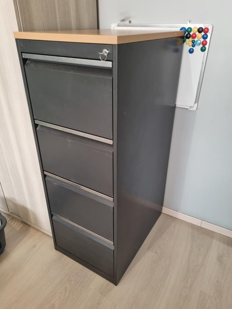Metalen dossierskast., Ophalen, 100 tot 150 cm, 50 tot 100 cm, Zo goed als nieuw