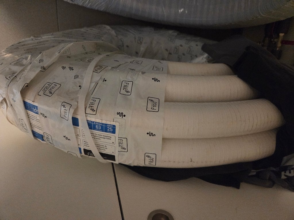zwembad darm 63mm, Ophalen, Nieuw