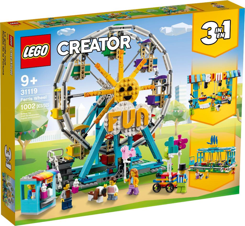 Lego 31119 Ferris Wheel, Ophalen, Nieuw, Compleet, Lego