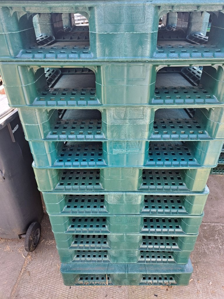 kunststof paletten, Ophalen, Zo goed als nieuw, Minder dan 200 cm, Pallet