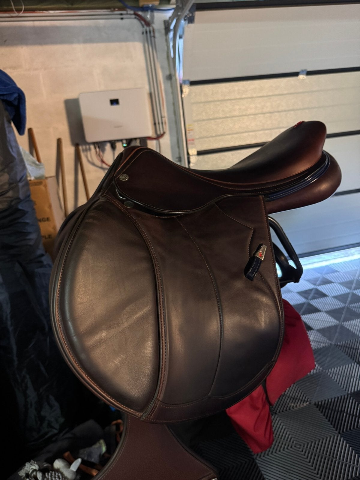 selle de saut Equiline, Animaux & Accessoires, Enlèvement, Utilisé