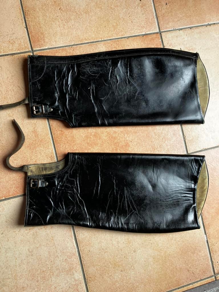 Guêtres de gendarmerie années 40, Collections, Objets militaires | Général, Enlèvement ou Envoi, Gendarmerie