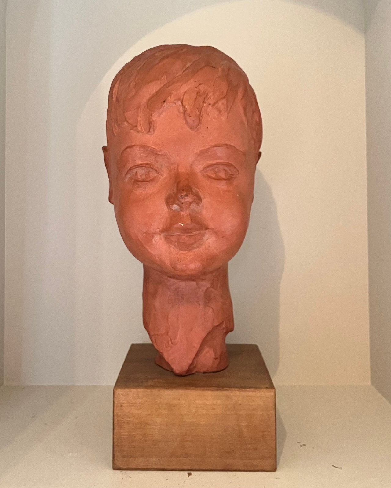 Paul Sersté - buste - terracotta, Antiek en Kunst, Overige onderwerpen, Buste, Ophalen of Verzenden, 20 - 50 cm