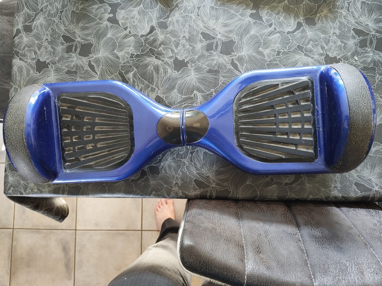 Blauw hooverbord met Bluetooth (oplader inbegrepen), Kinderen en Baby's, Speelgoed | Buiten | Accuvoertuigen, Ophalen of Verzenden