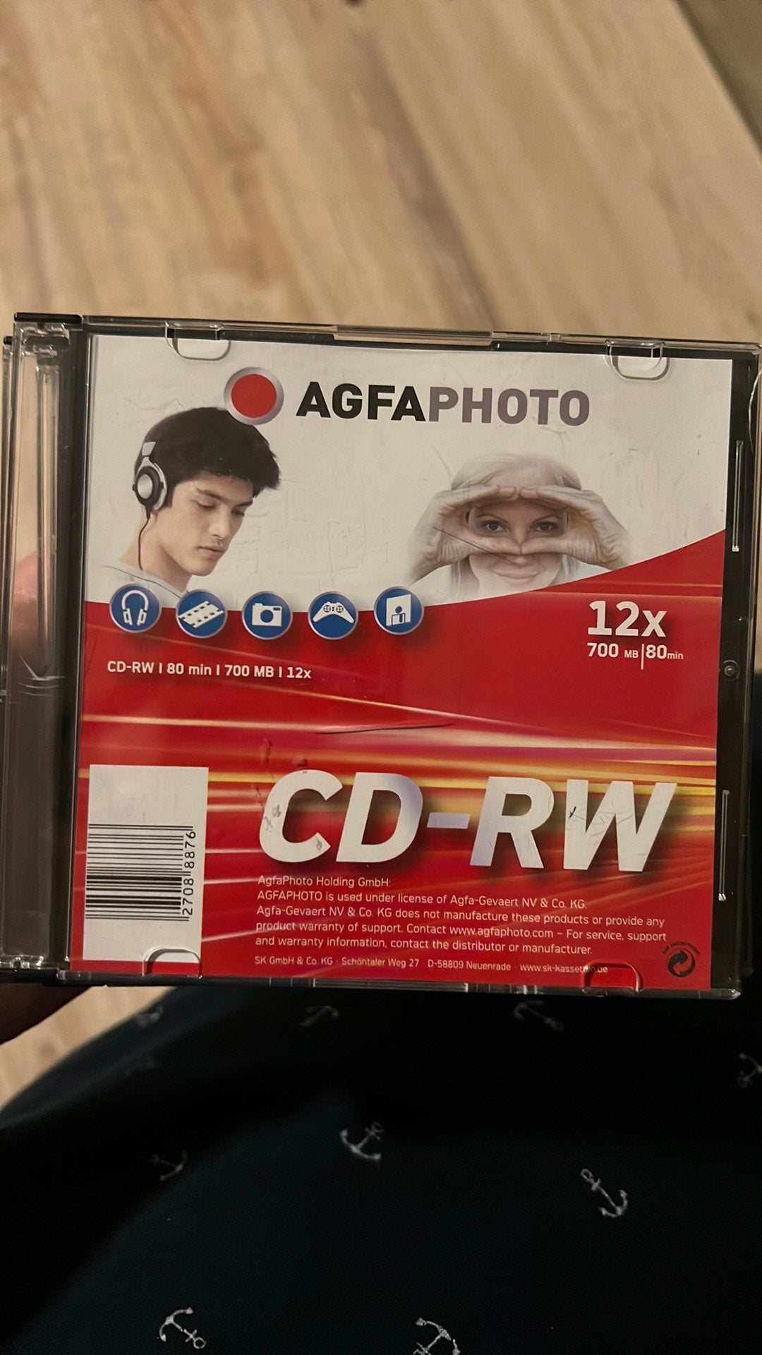 Beschrijfbare Lege Discs CD-RW (9x), Computers en Software, Ophalen of Verzenden, Nieuw, Cd, Herschrijfbaar