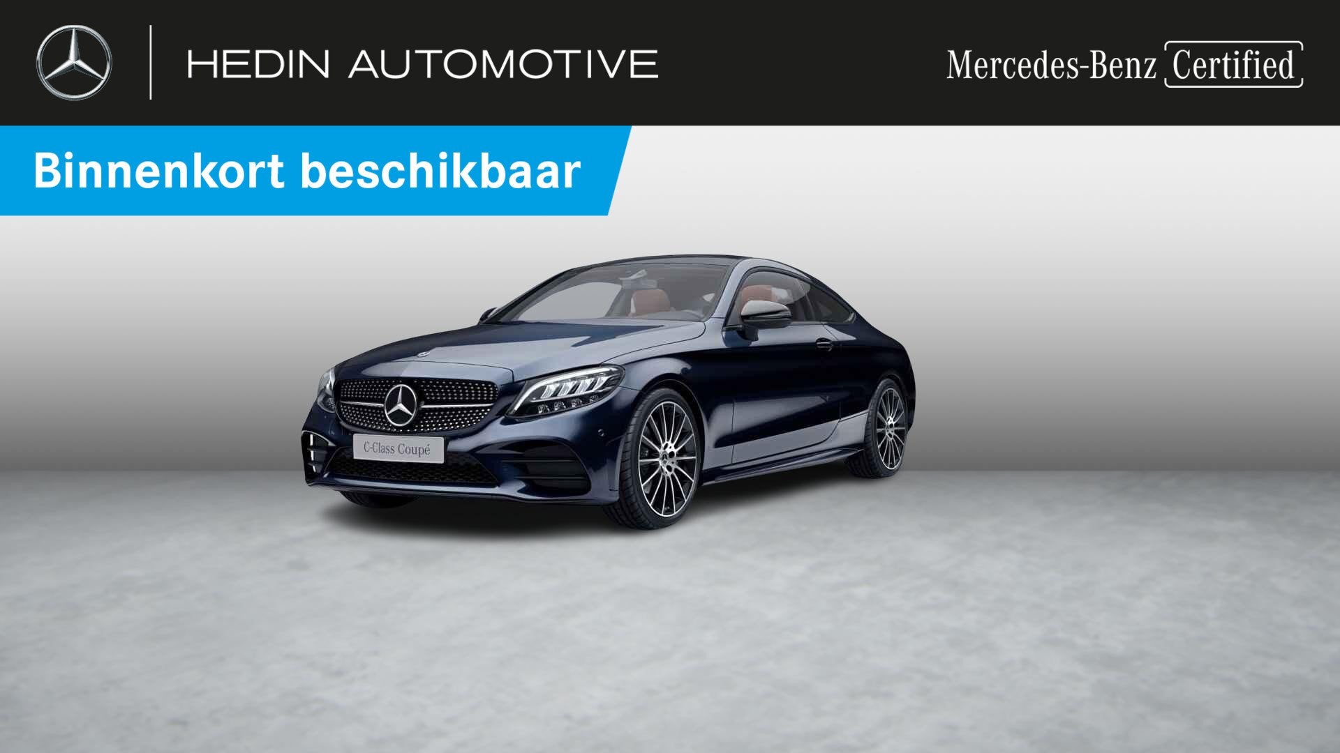 Mercedes-Benz C-Klasse 180 Coupé AMG Line | Panoramisch Dak, Auto's, Automaat, 4 zetels, Gebruikt, 4 cilinders