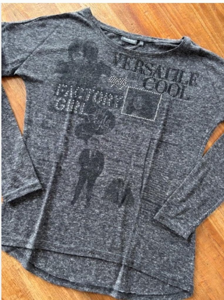 Longsleeve Bel&Bo maat S/M, Kleding | Dames, T-shirts, Bel & Bo, Ophalen of Verzenden, Zo goed als nieuw, Lange mouw