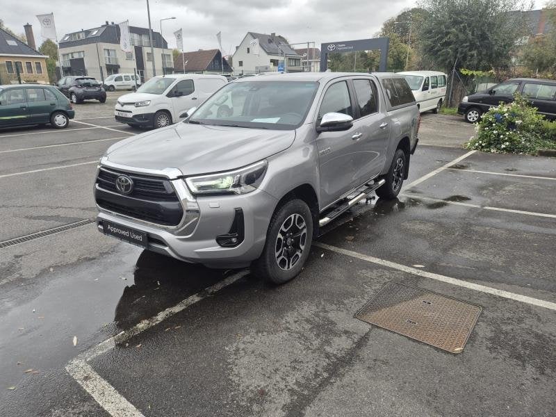 Toyota Hilux Comfort, Auto's, 4 deurs, 149 pk, Metaalkleur, https://public.car-pass.be/vhr/4957eea3-f70a-4846-abb1-70e2cb8e371d