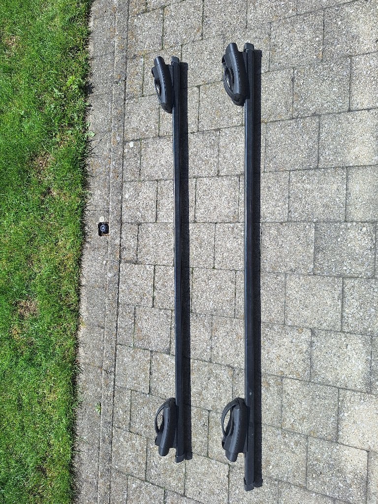 Bagagedragers thule voor open dakrails, Auto diversen, Dakdragers, Ophalen, Gebruikt