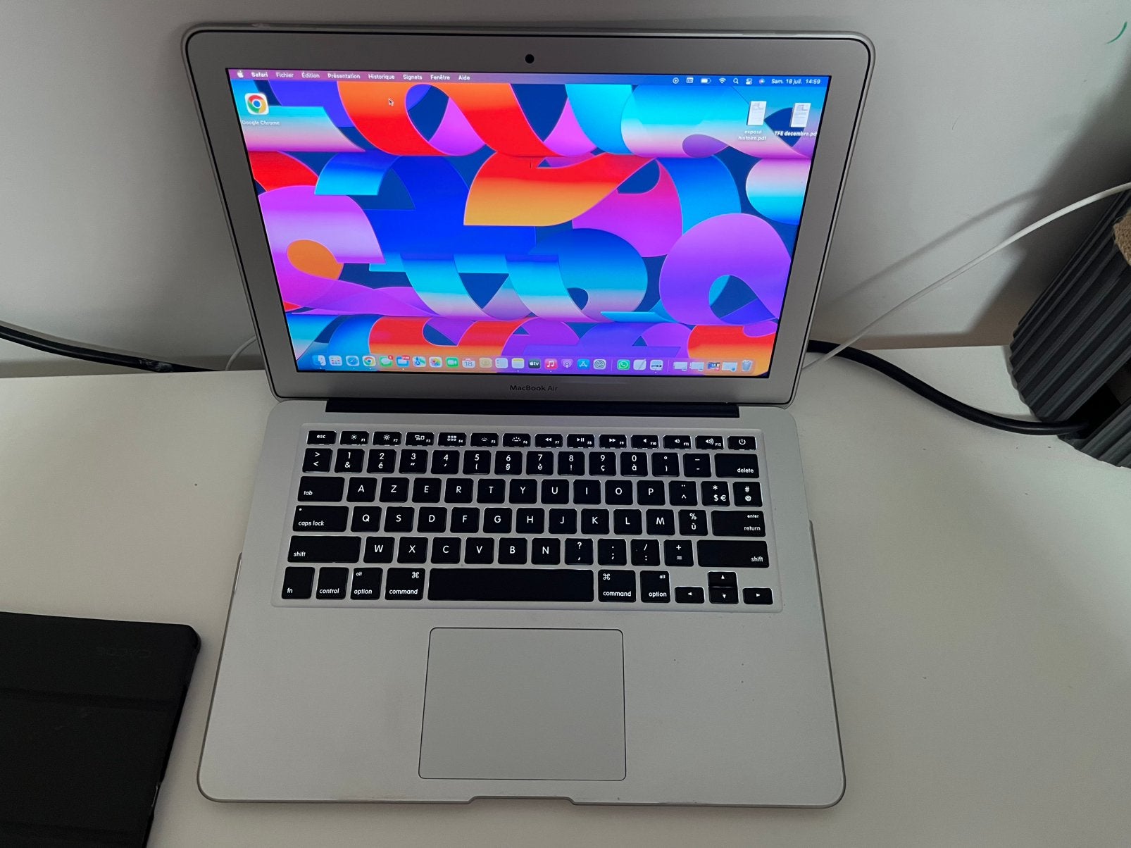 Macbook air 2017, 13 inch, Refurbished, Ophalen of Verzenden, Onbekend