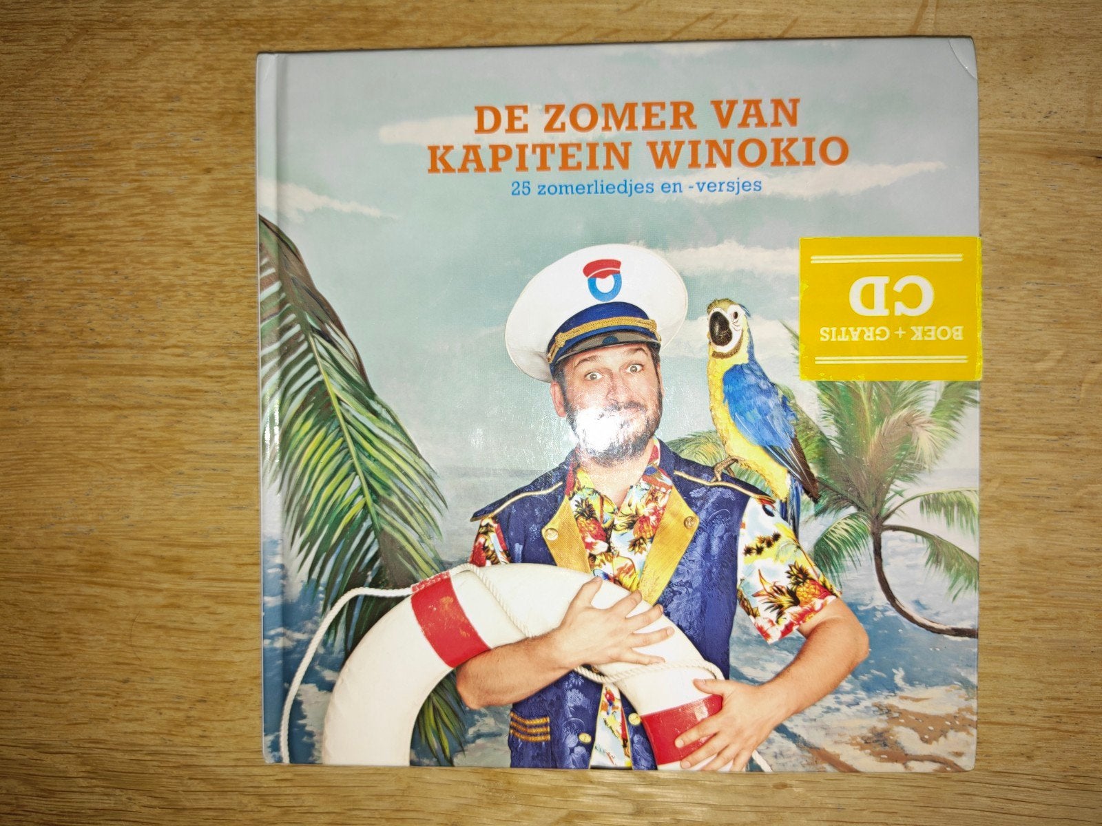 Kapitein Winokio - De zomer van kapitein Winokio - boek + cd, Enlèvement, Comme neuf, Winok Seresia