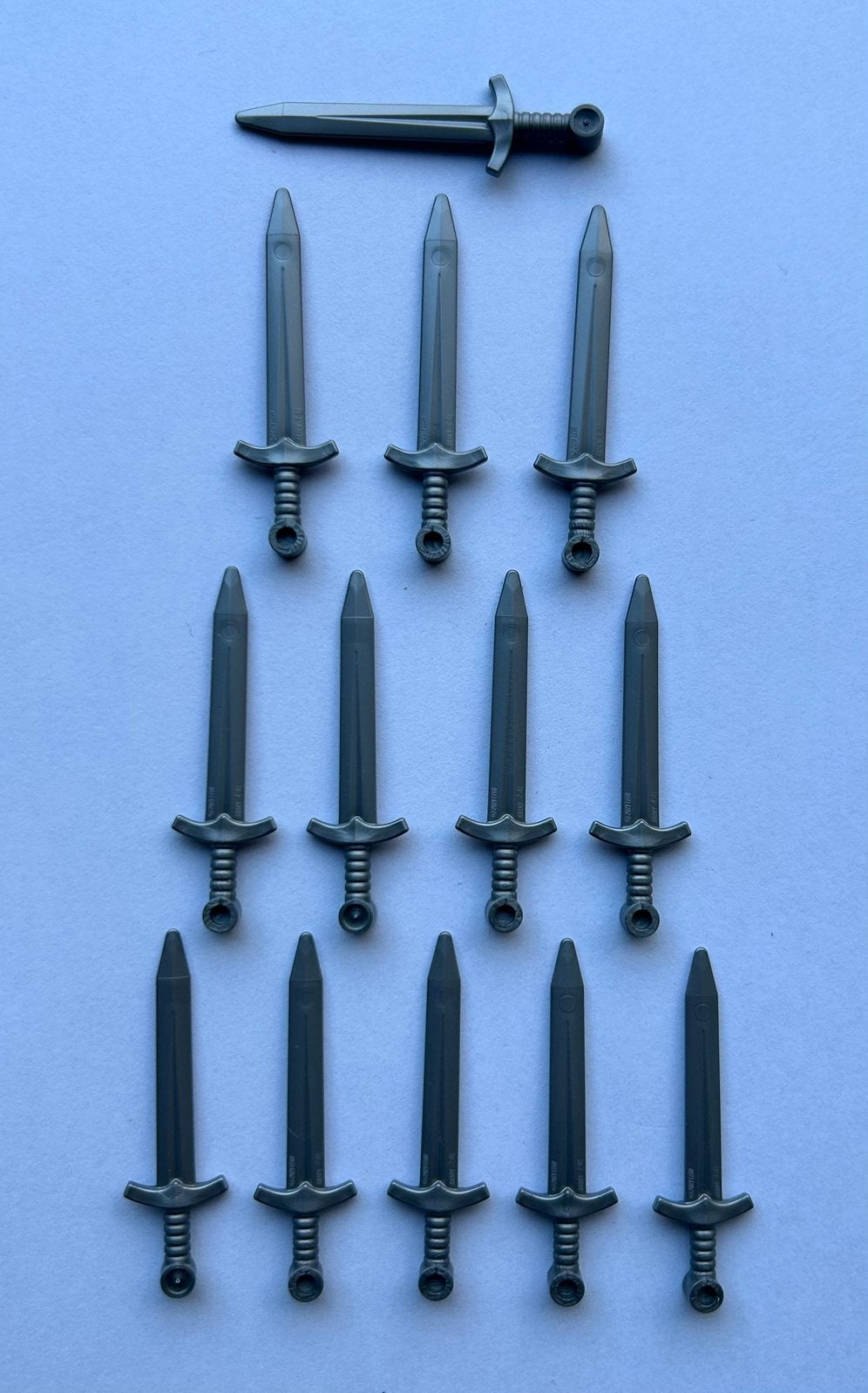 Épée en argent Lego (13x), Lego, Accessoire, Comme neuf, Complet
