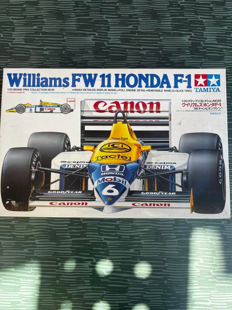 Williams fw 11 honda f1, Hobby & Loisirs créatifs, Modélisme | Voitures & Véhicules, Enlèvement, Utilisé