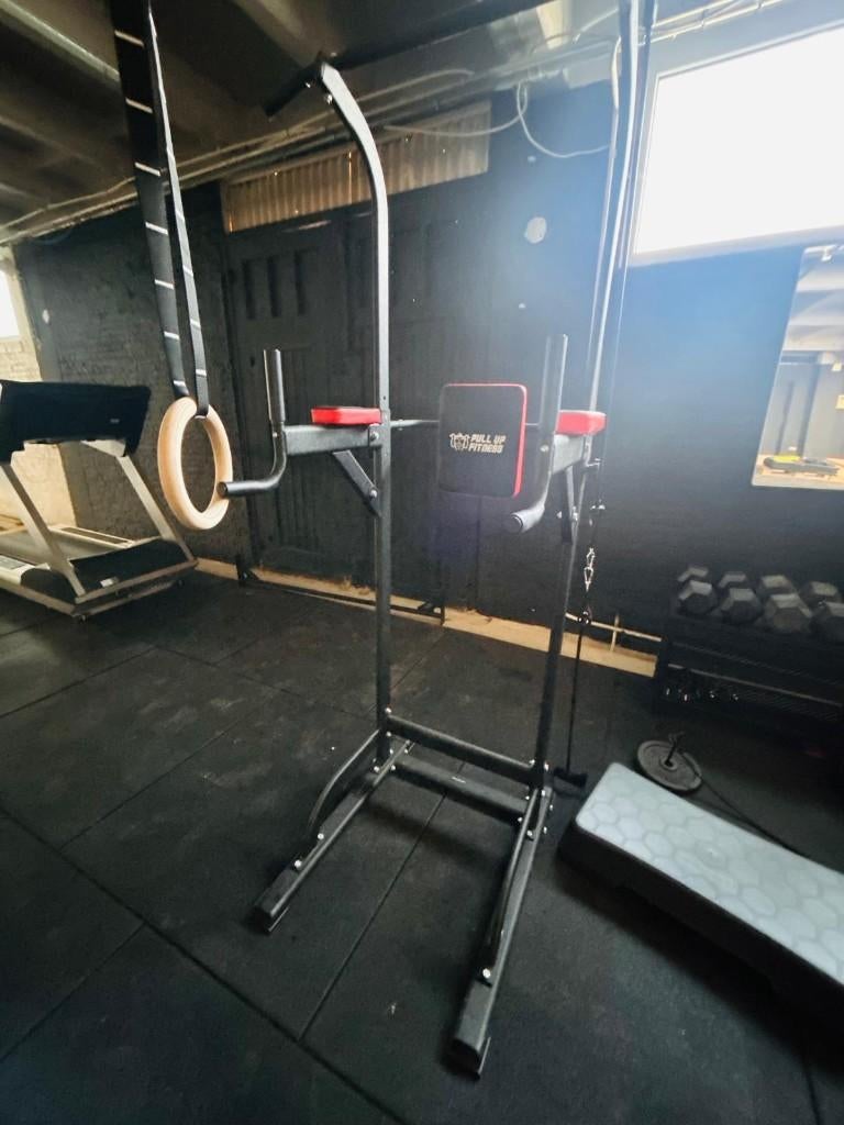 Machines à tractions et dips, Sport en Fitness, Fitnessmaterialen, Ophalen of Verzenden, Zo goed als nieuw, Rug, Oprekstang