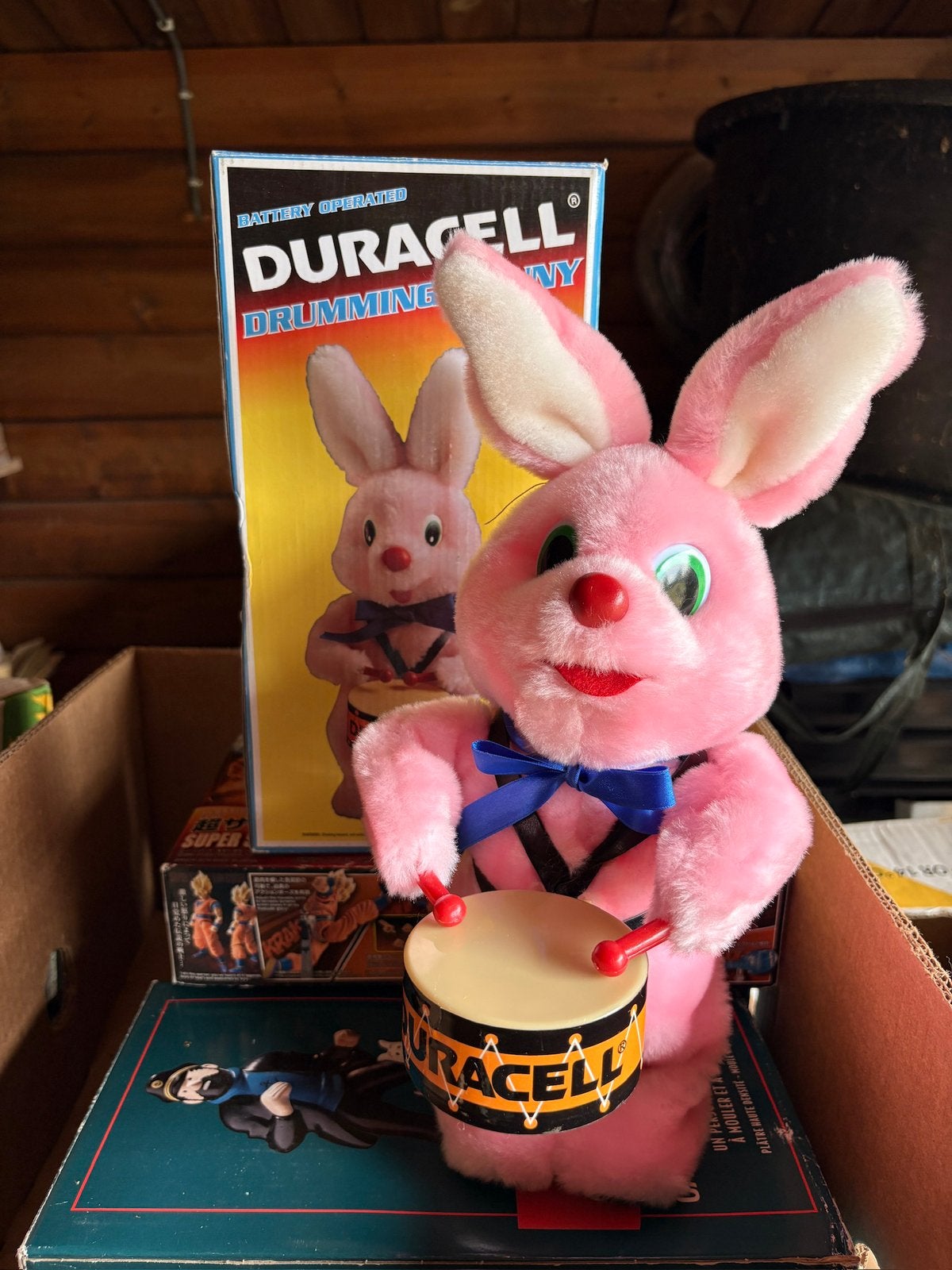 Duracell Rabbit functionele trommel met originele doos, Ophalen, Zo goed als nieuw