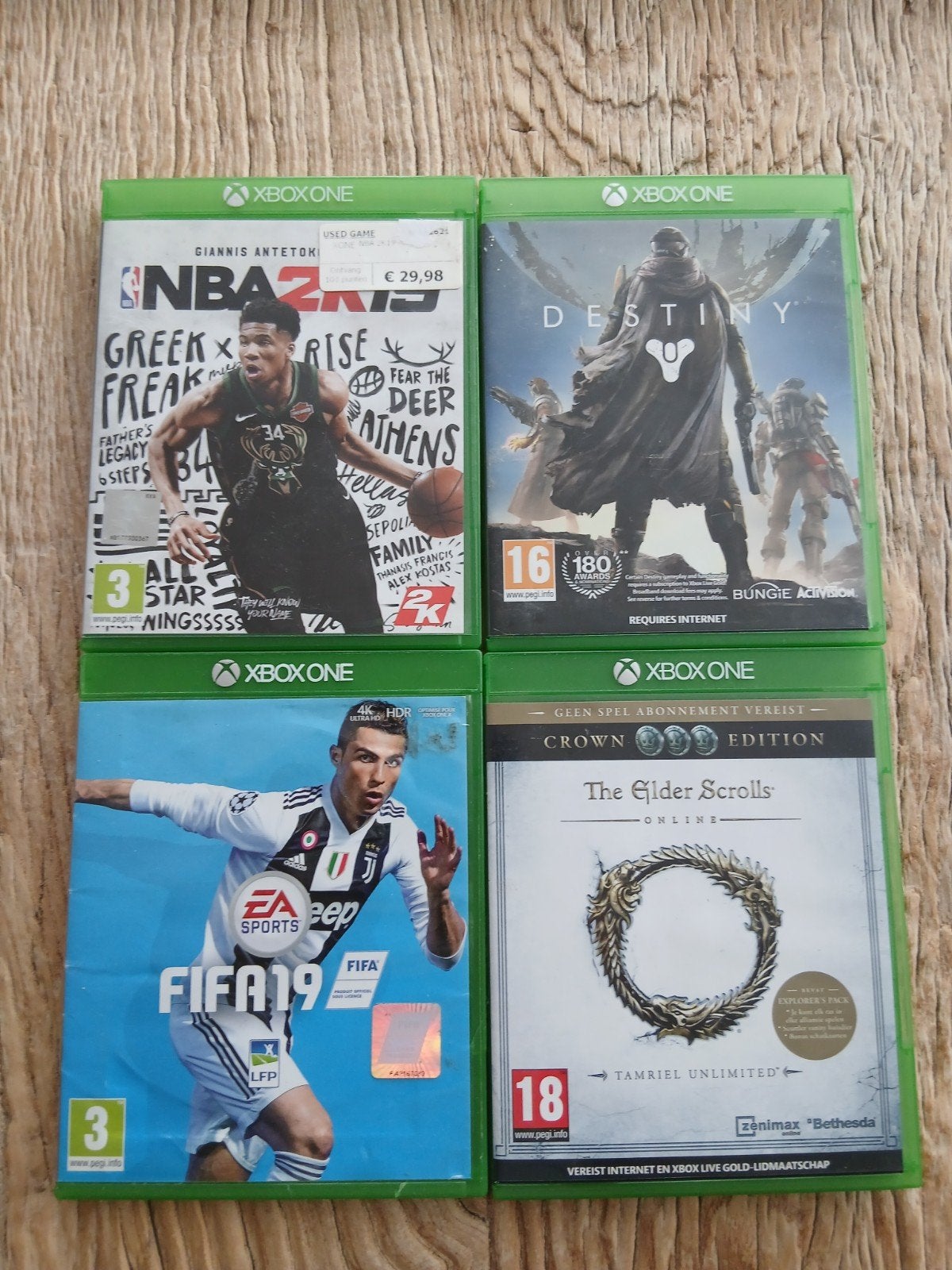 games x box, Ophalen of Verzenden
