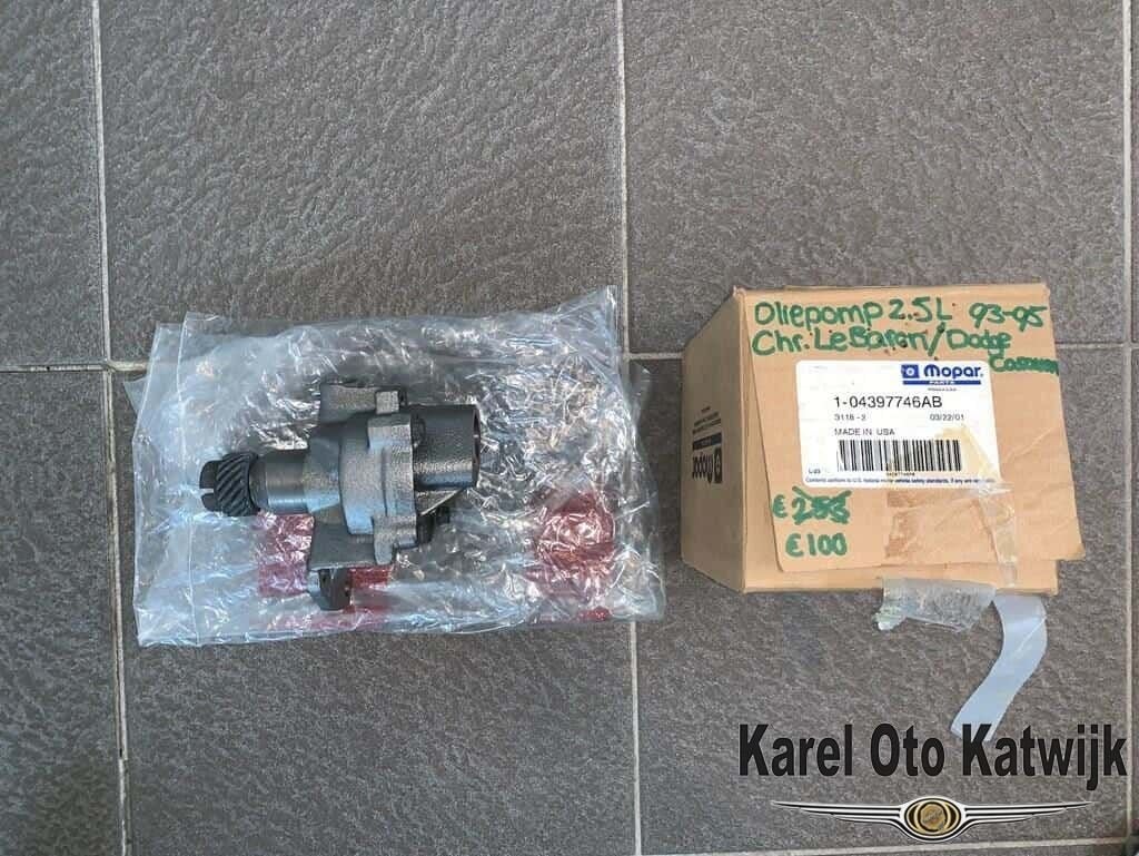 Oliepomp 2.5L Chrysler LeBaron / Dodge Caravan, Neuf, -, -, -