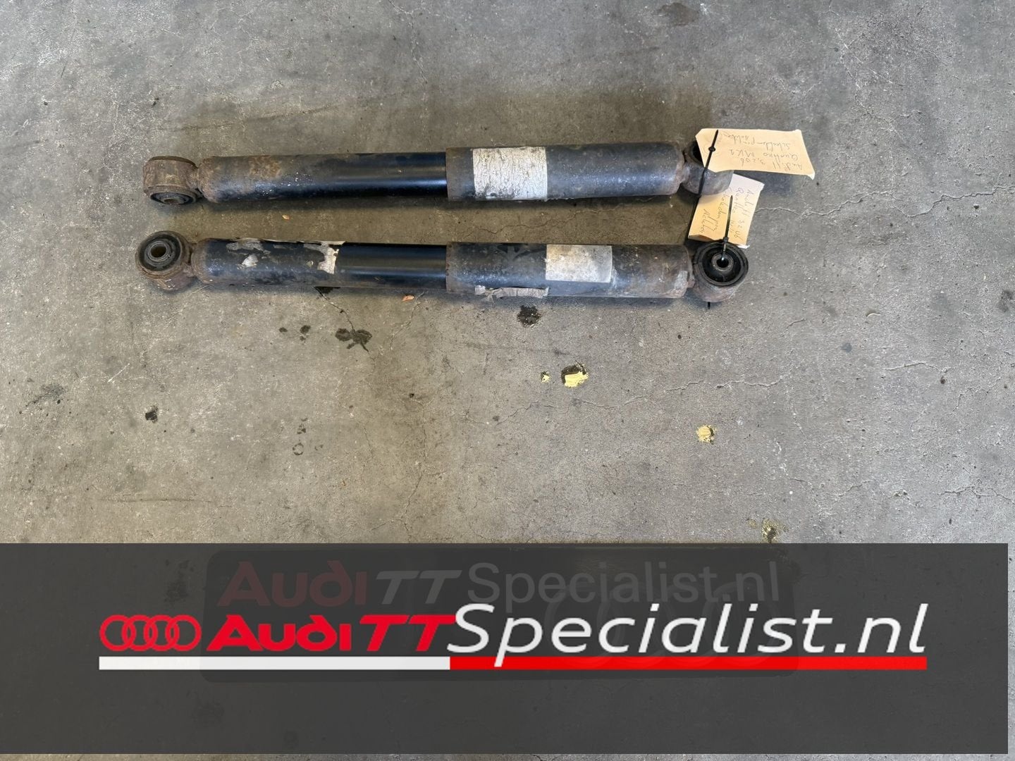 Schokdempers achter links en rechts Audi TT MK1 Coupe, Gebruikt, -, -, -