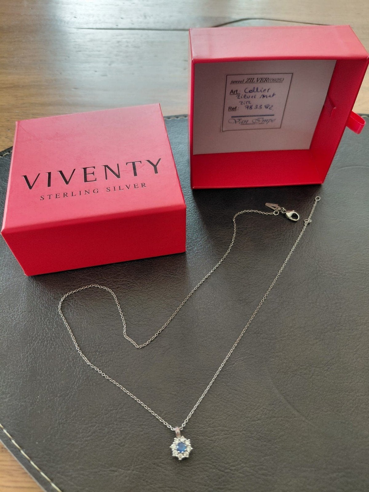 Collier en argent Viventy, Enlèvement, Comme neuf, Argent, Argent