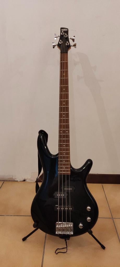 Basse électrique Ibanez avec ampli, Musique & Instruments, Enlèvement, Comme neuf, Électrique