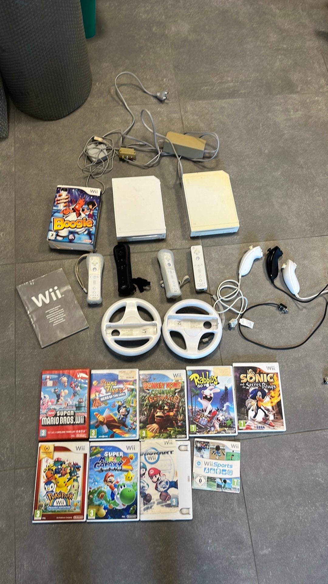 Pack Nintendo Wii : 2 Wii + manettes + 10 jeux, Consoles de jeu & Jeux vidéo, Enlèvement ou Envoi, Utilisé, Avec 3 manettes ou plus