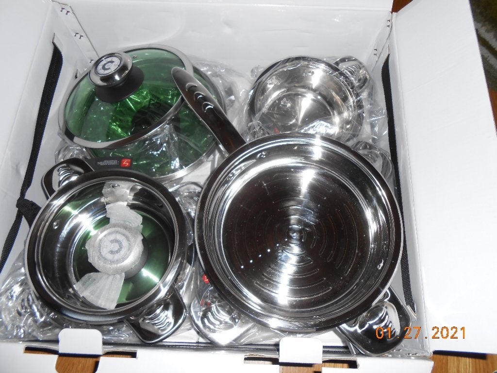 potten pannen, Huis en Inrichting, Keuken | Potten en Pannen, Inox, Tefal, Nieuw, Kookpan