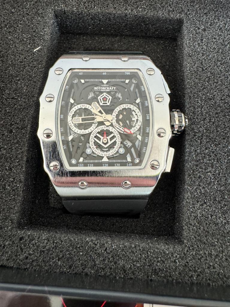 Nieuw Rotorcraft Commander herenhorloge, Enlèvement ou Envoi, Comme neuf